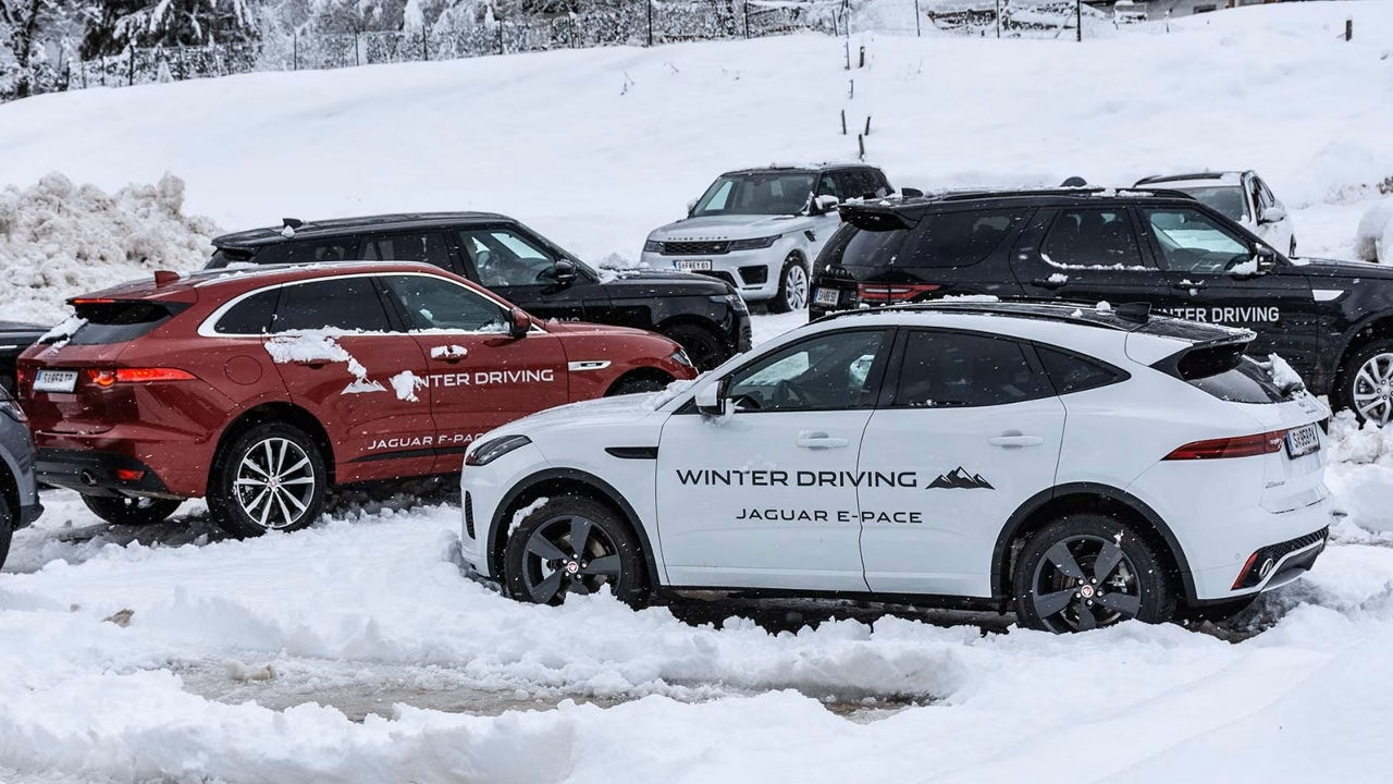 Jaguar Winter Driving