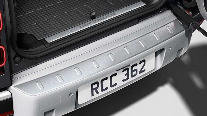 Bright Rear Scuff Plate