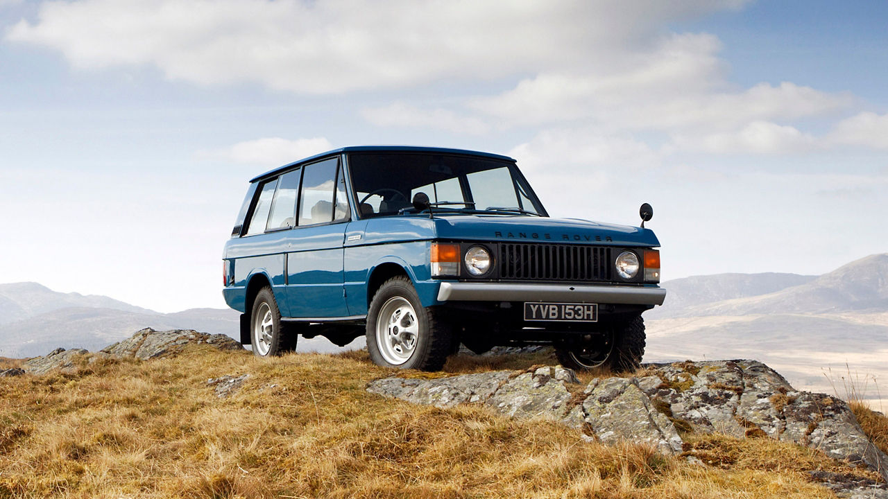 Land Rover Classic On A Field