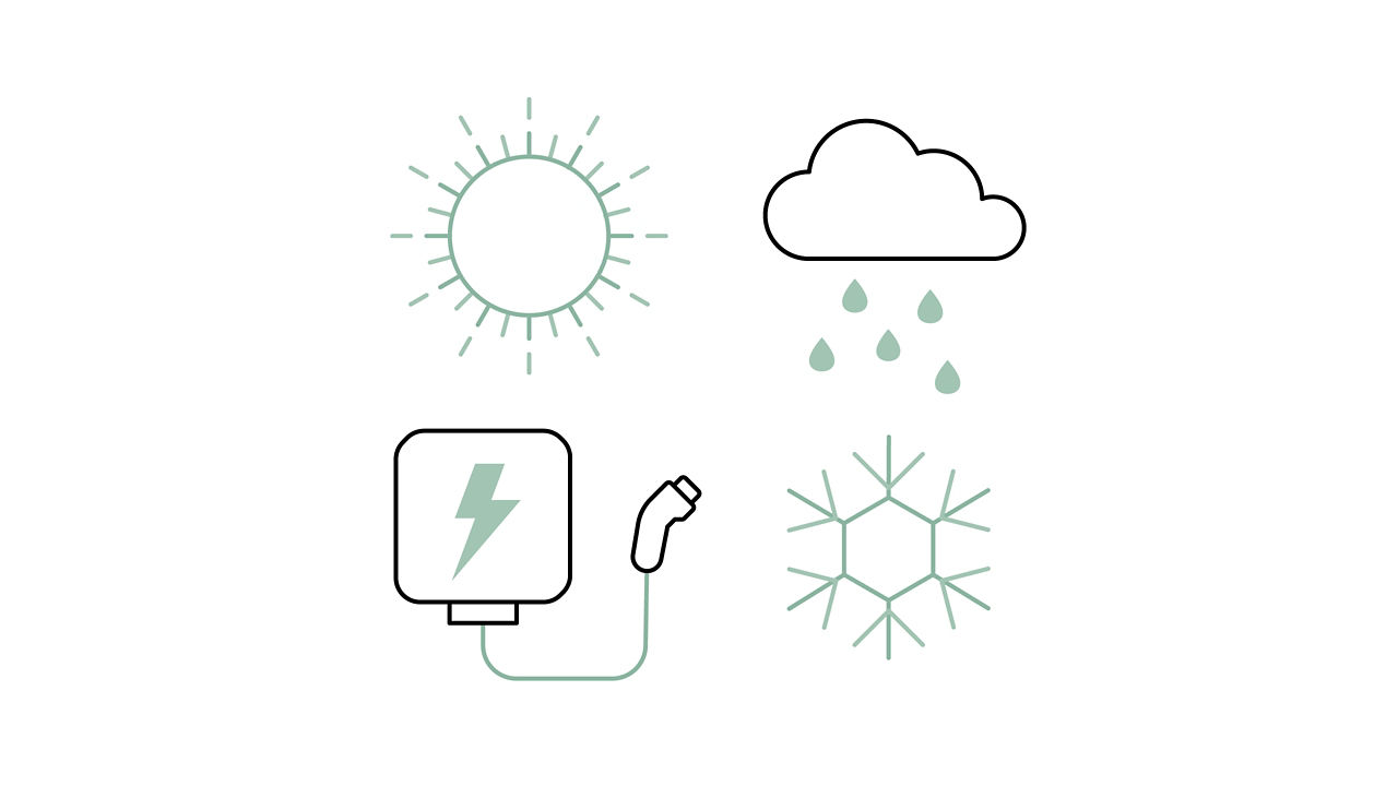 Land Rover Weather Illustration