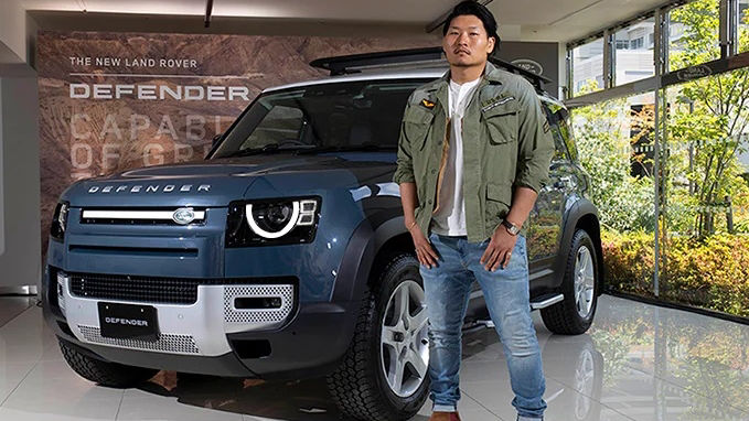 Land Rover Brand Ambassador  Keita Inagaki
