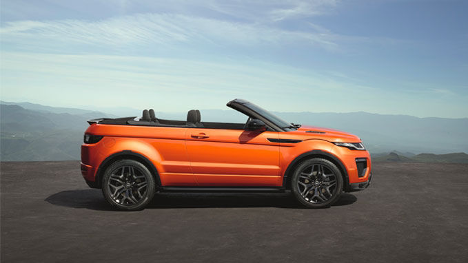 The Range Rover Evoque Convertible