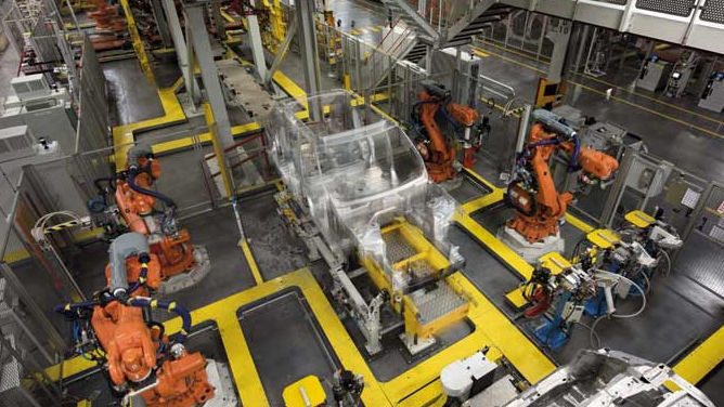 Land Rover assembly 