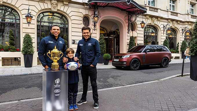 LAND ROVER AND WORLD RUGBY GO ABOVE AND BEYOND