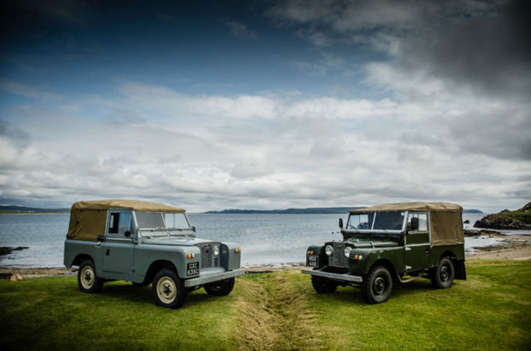 Land Rover en het Schotse eiland Islay