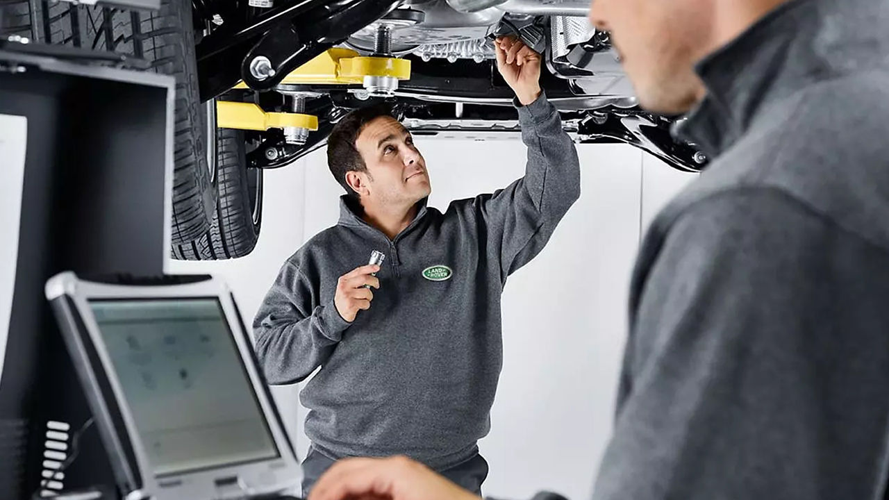 Land Rover Servicing