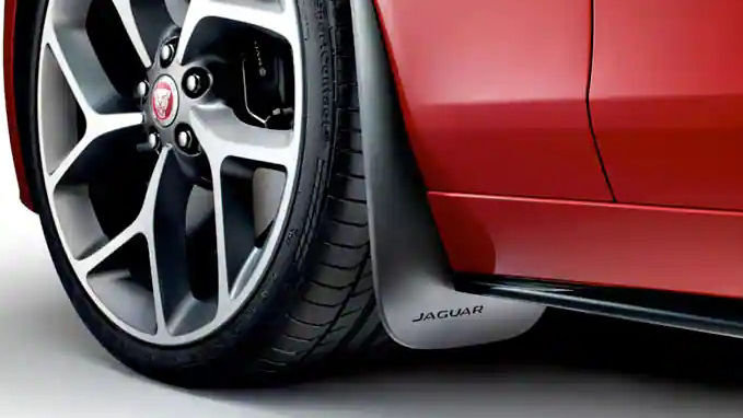 Red Jaguar wheel