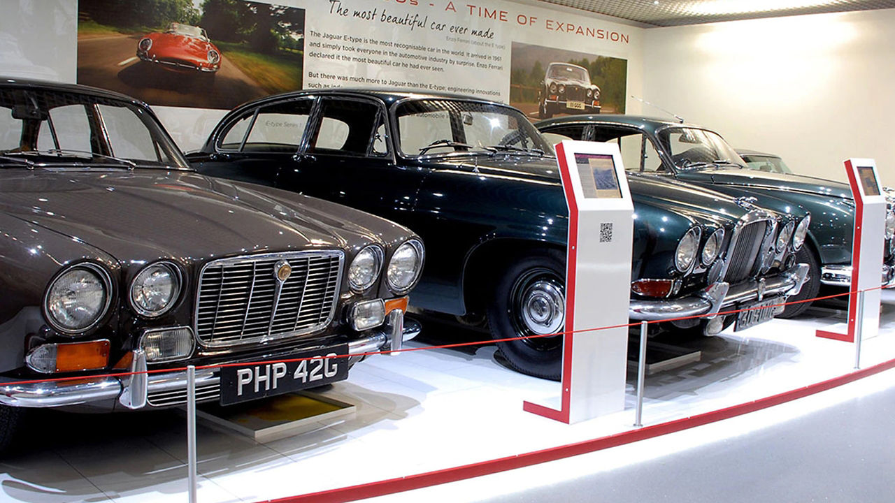 Jaguar classic heritage car museum 