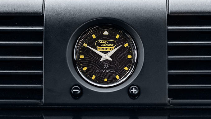 Land Rover Defender Works V8 Trophy Interior clock 