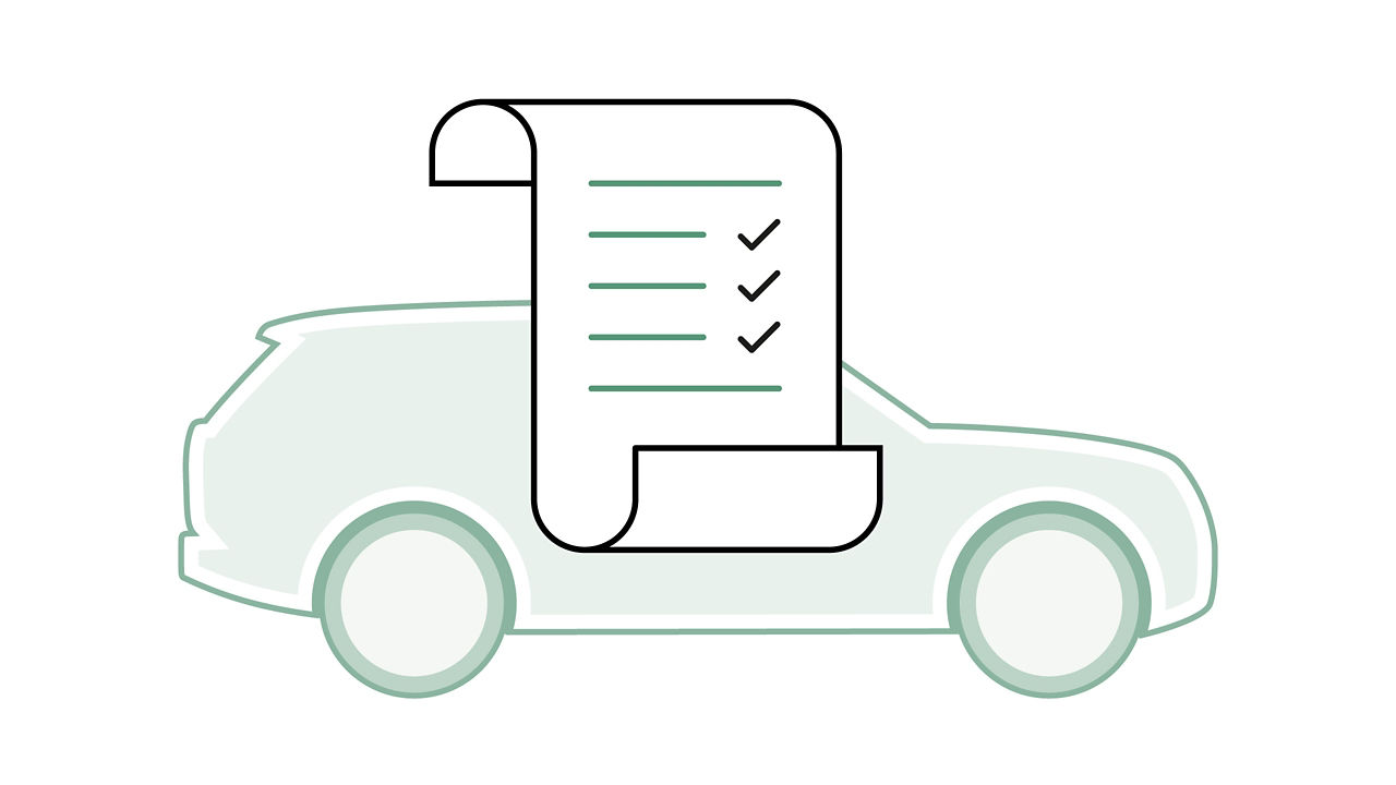 EVHub Illustrations Vehicle check list