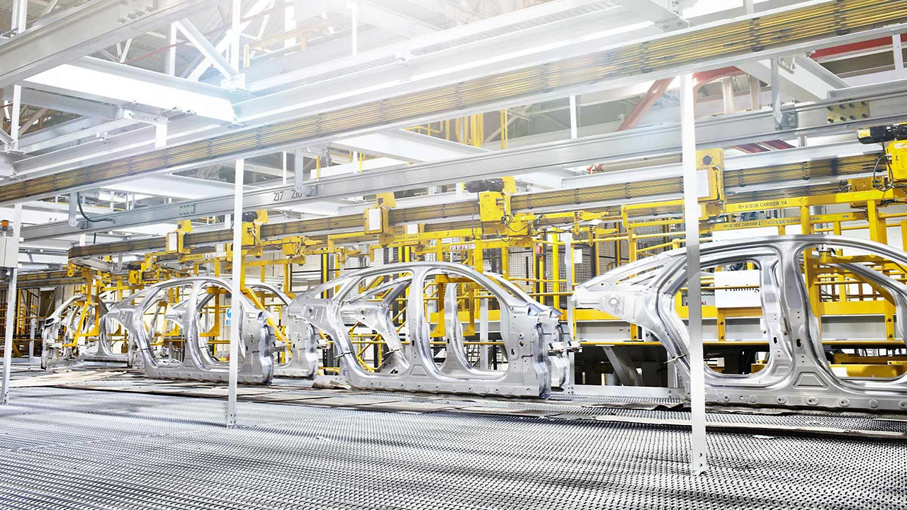 Jaguar production plant