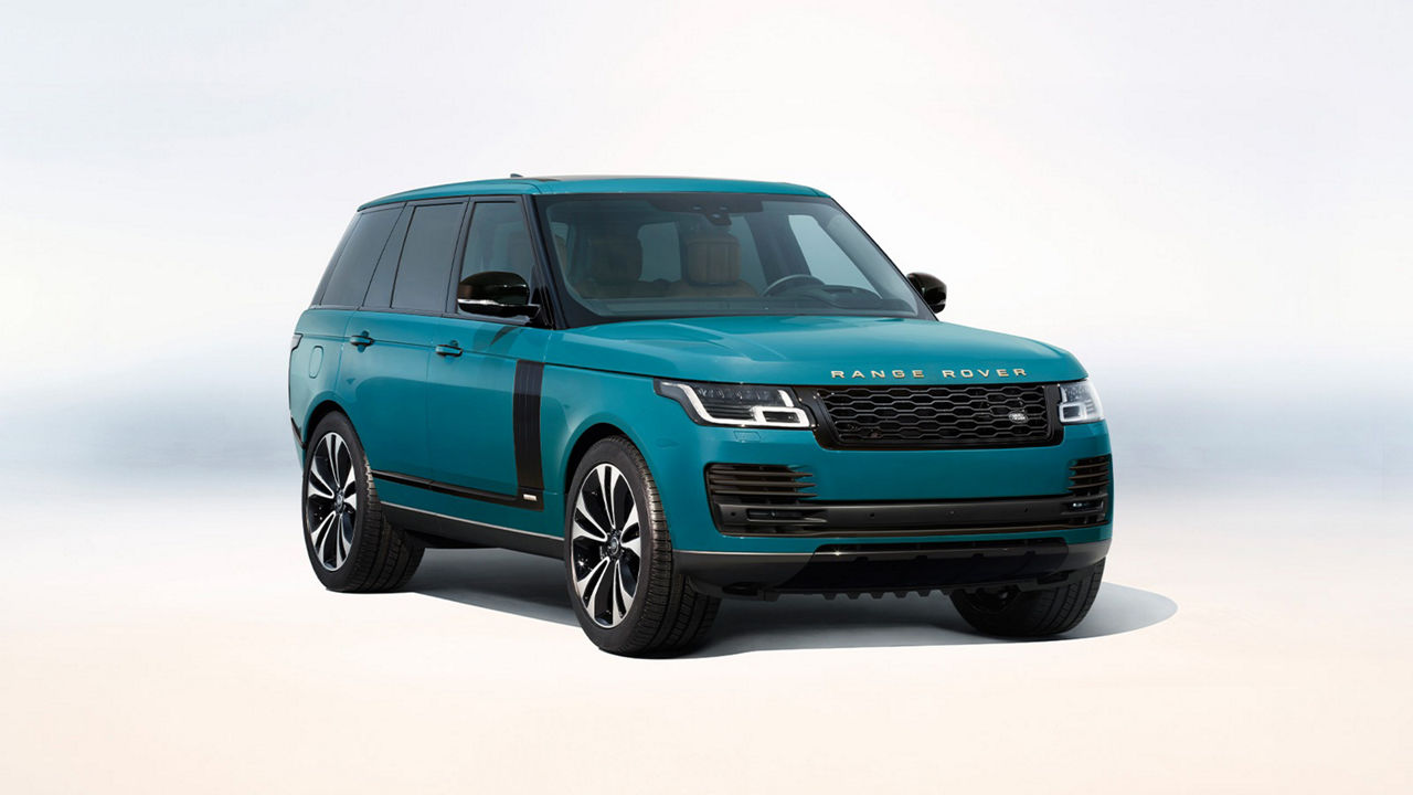 Range Rover Fifty in exclusive heritage Tuscan Blue