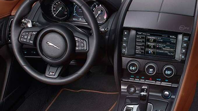 Jaguar F-Type interior