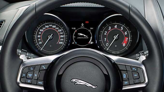 Jaguar F-Type steering wheel