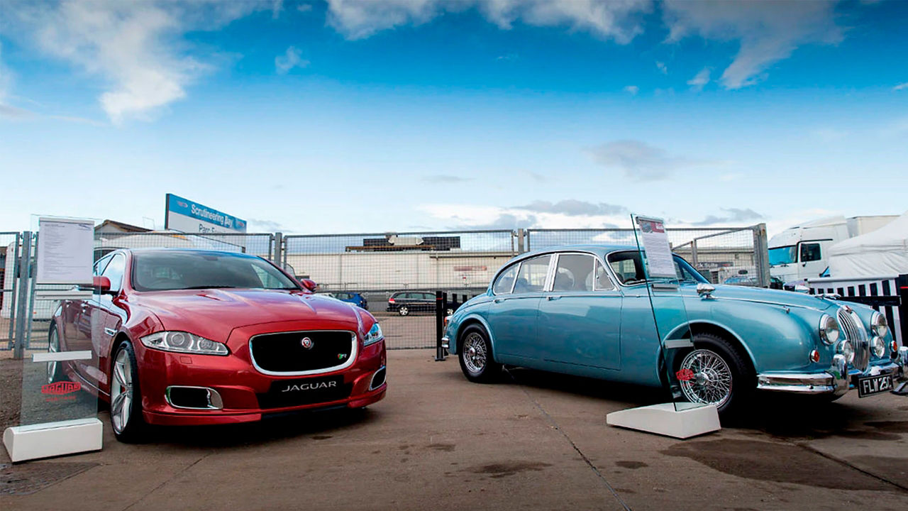 Jaguar Heritage Challenge  tow models