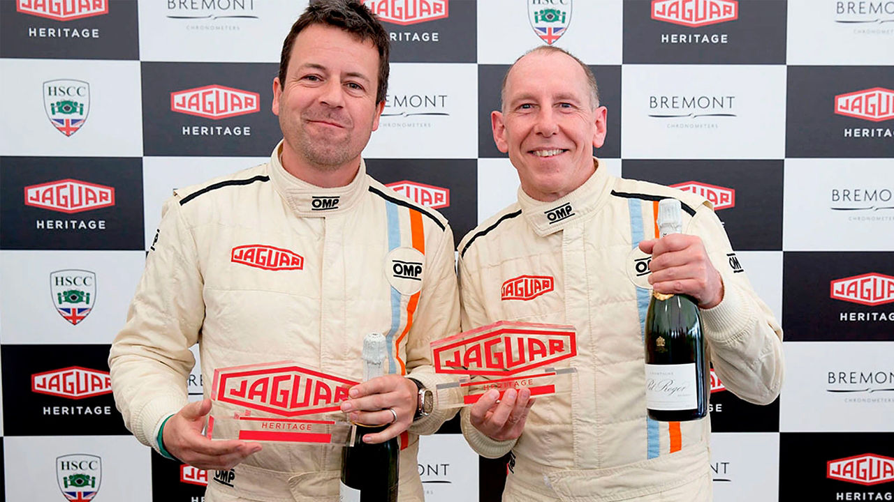WIN OF JAGUAR HERITAGE CHALLENGE