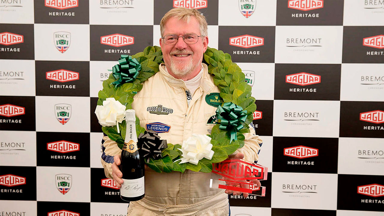 WIN OF JAGUAR HERITAGE CHALLENGE