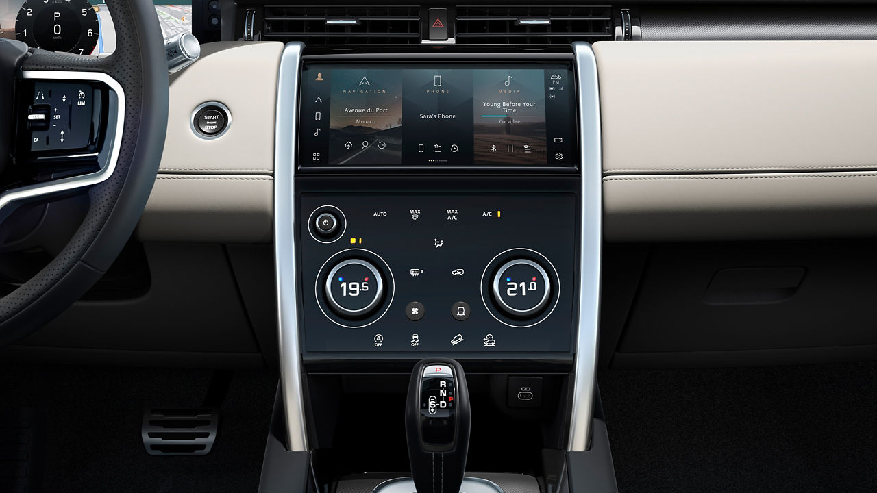 Discovery Sport Infotainment system features