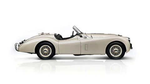 XK120 model shown