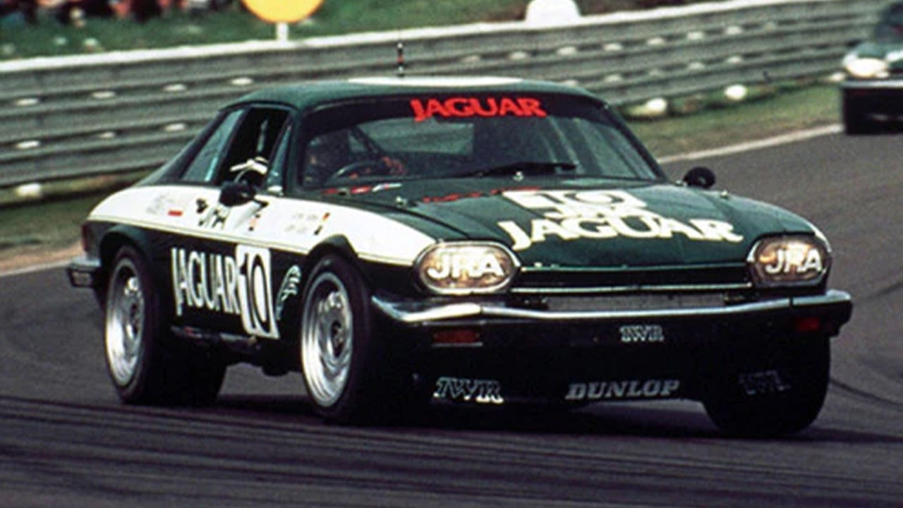 XJS extreme turn shot.