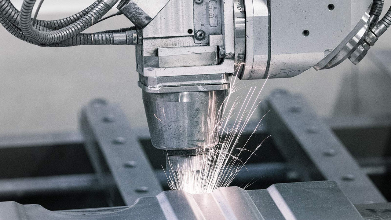 Land Rover Classic parts being machined