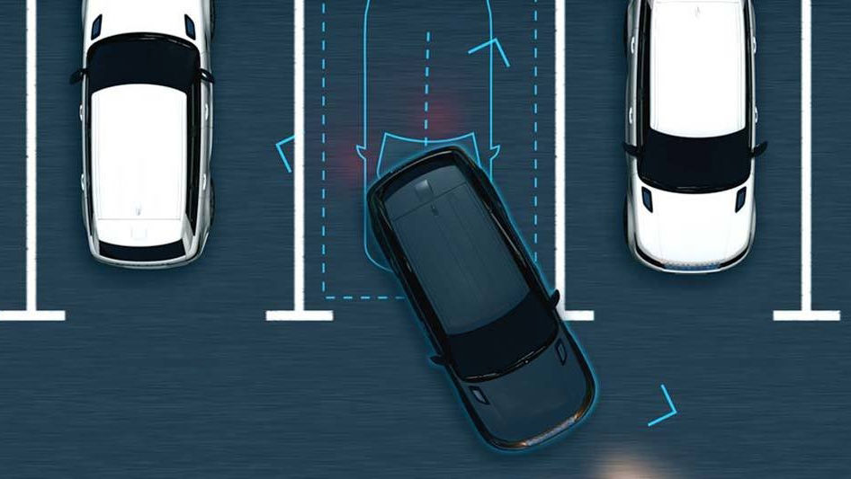 Land Rover Park Assist illustration 