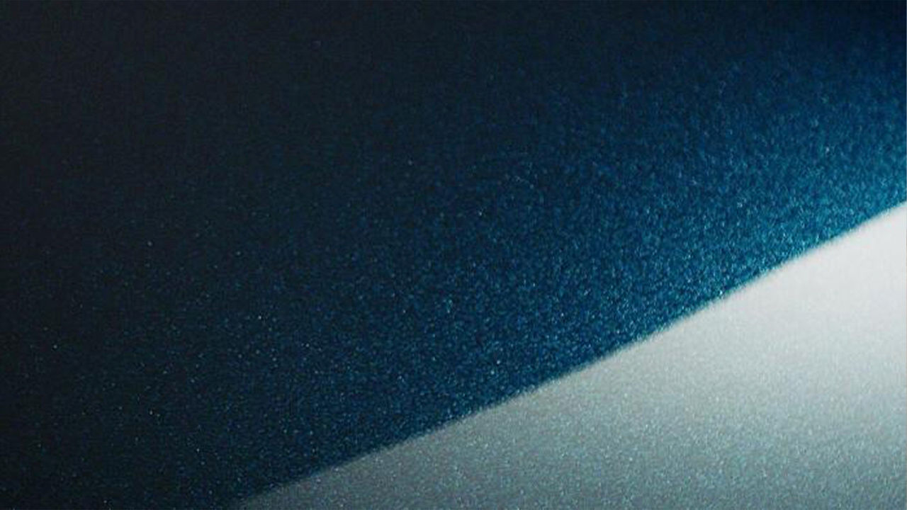 Jaguar SVO Petrolix Blue color palette