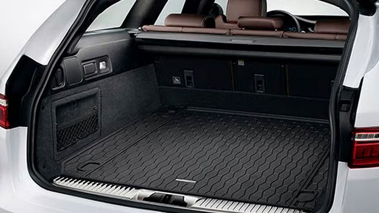 Jaguar rubber load space mat accessories 