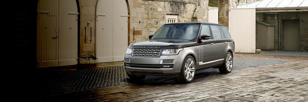 Range Rover Parked.