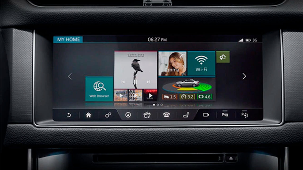 Jaguar XF 10 Inch touch screen