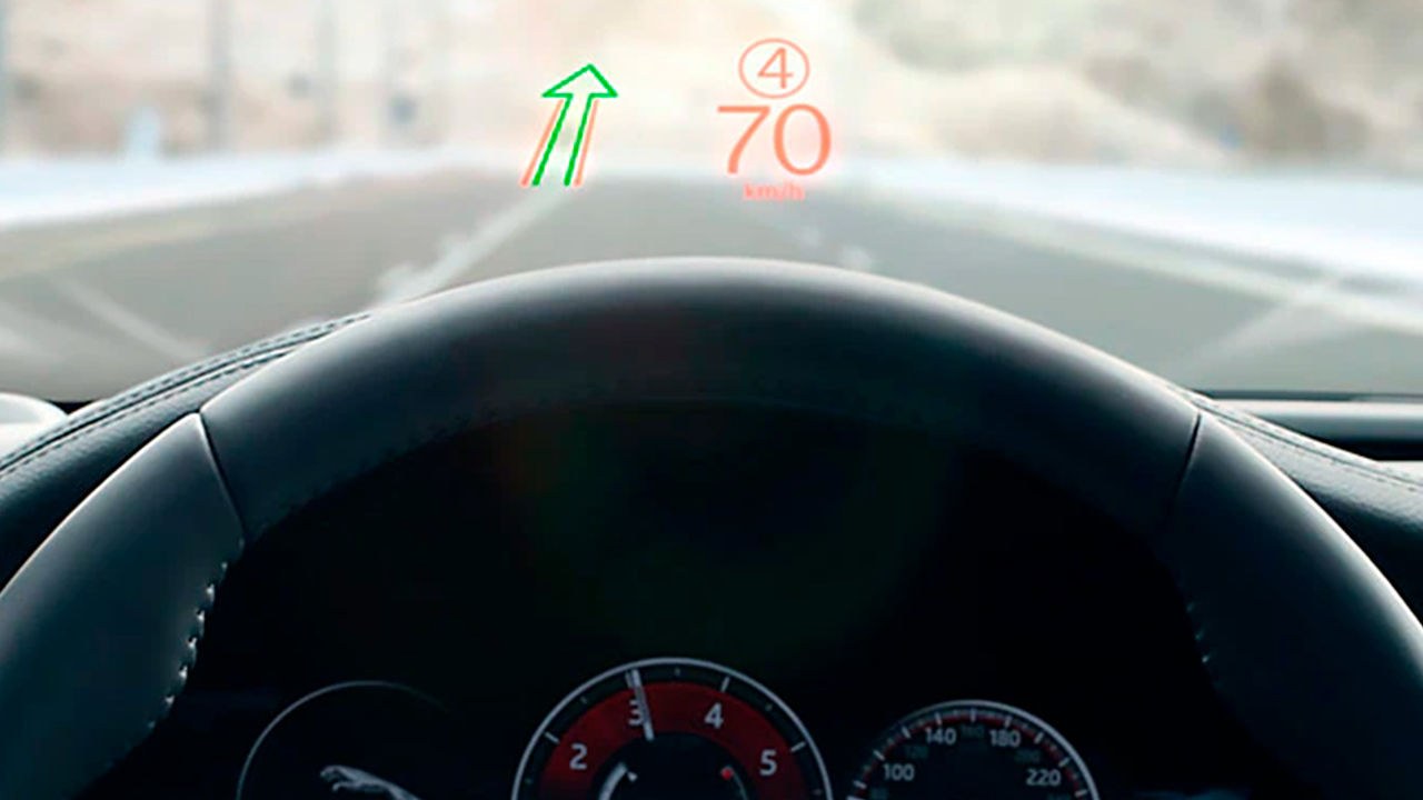 Touch pro HUD screen