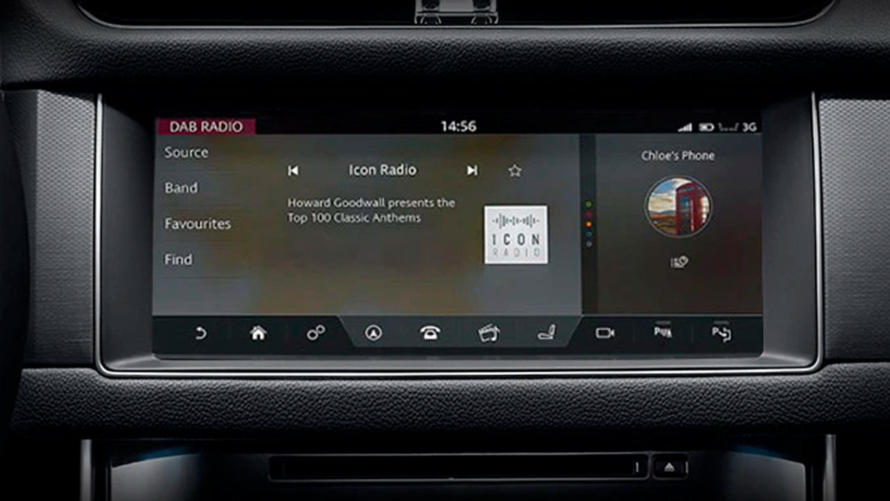 Radio feature infotainment 