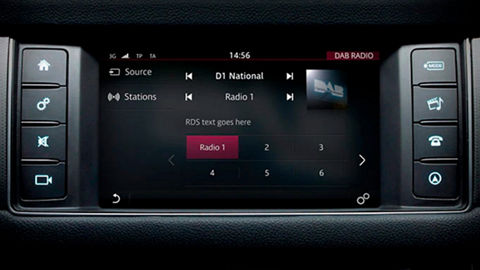 JXF Radio feature infotainment 