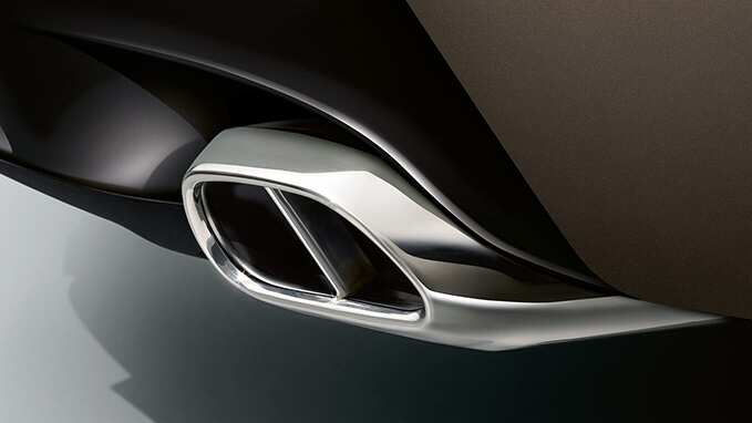 Jaguar exhaust pipe