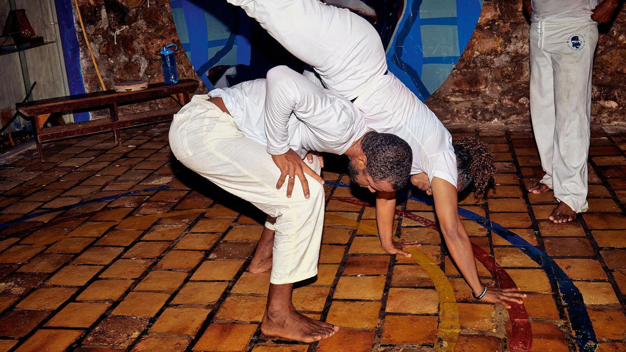 The Brazilian battle dance called Capoeira