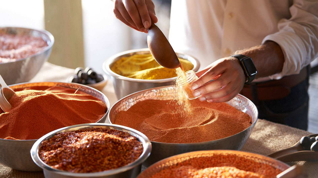 Sorting out spices