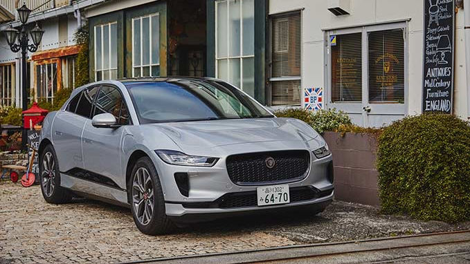 Jaguar I-Pace parked