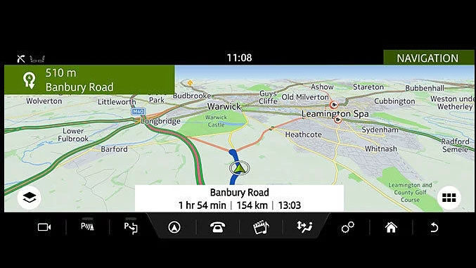 Map Navigation Screen