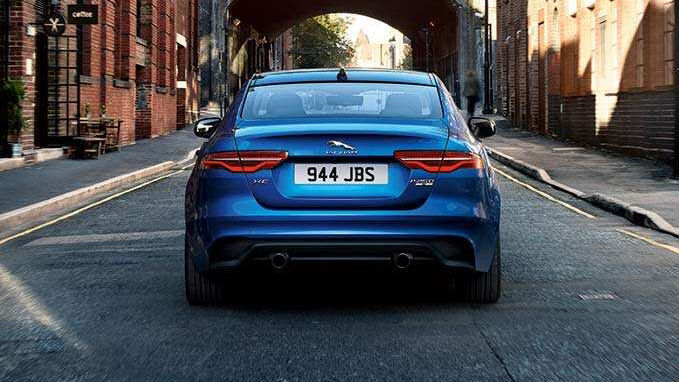 XE in blue