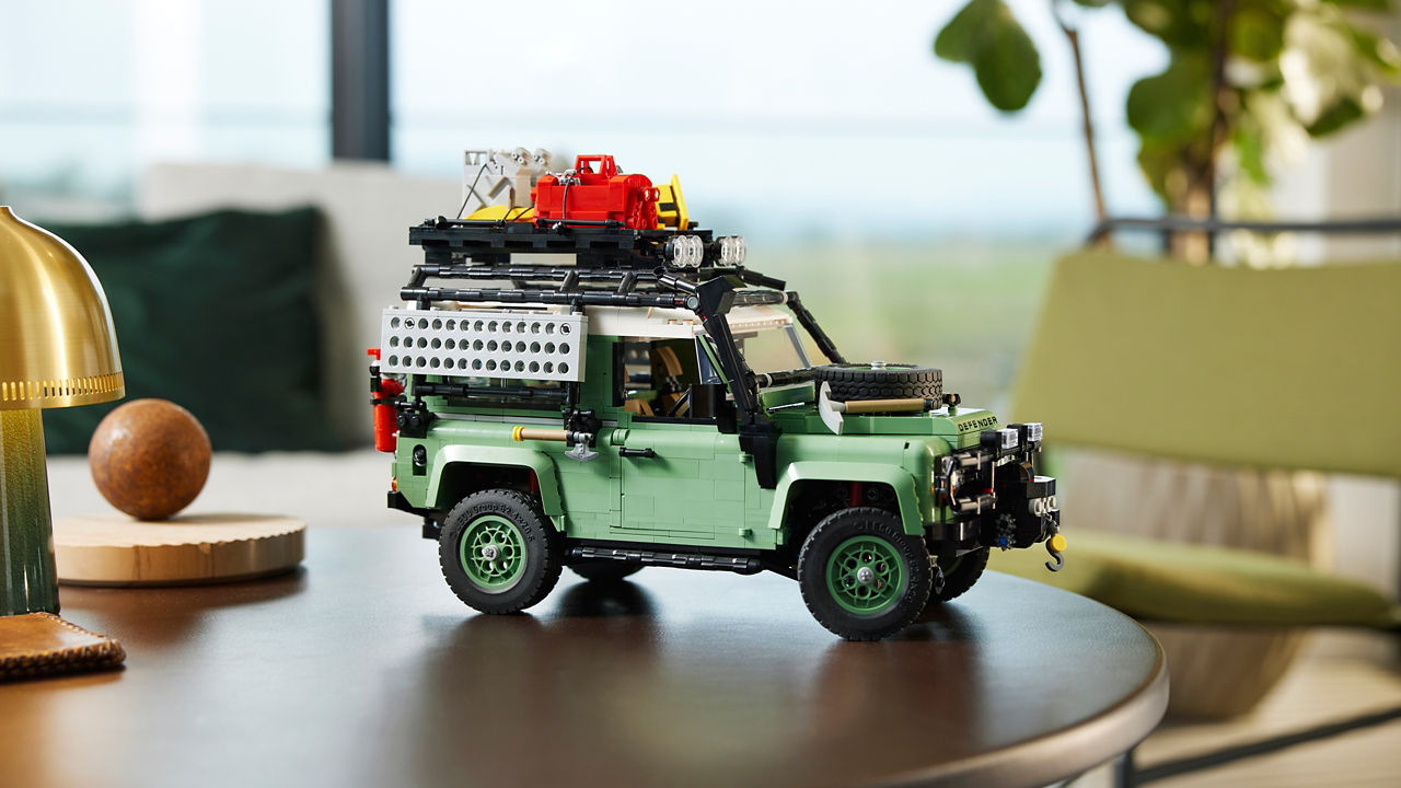 De Lego® Icons Classic Defender 90.