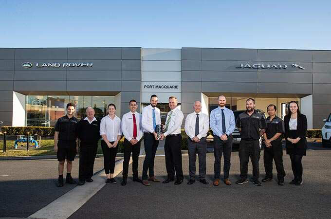 Port Macquarie JLR retail team