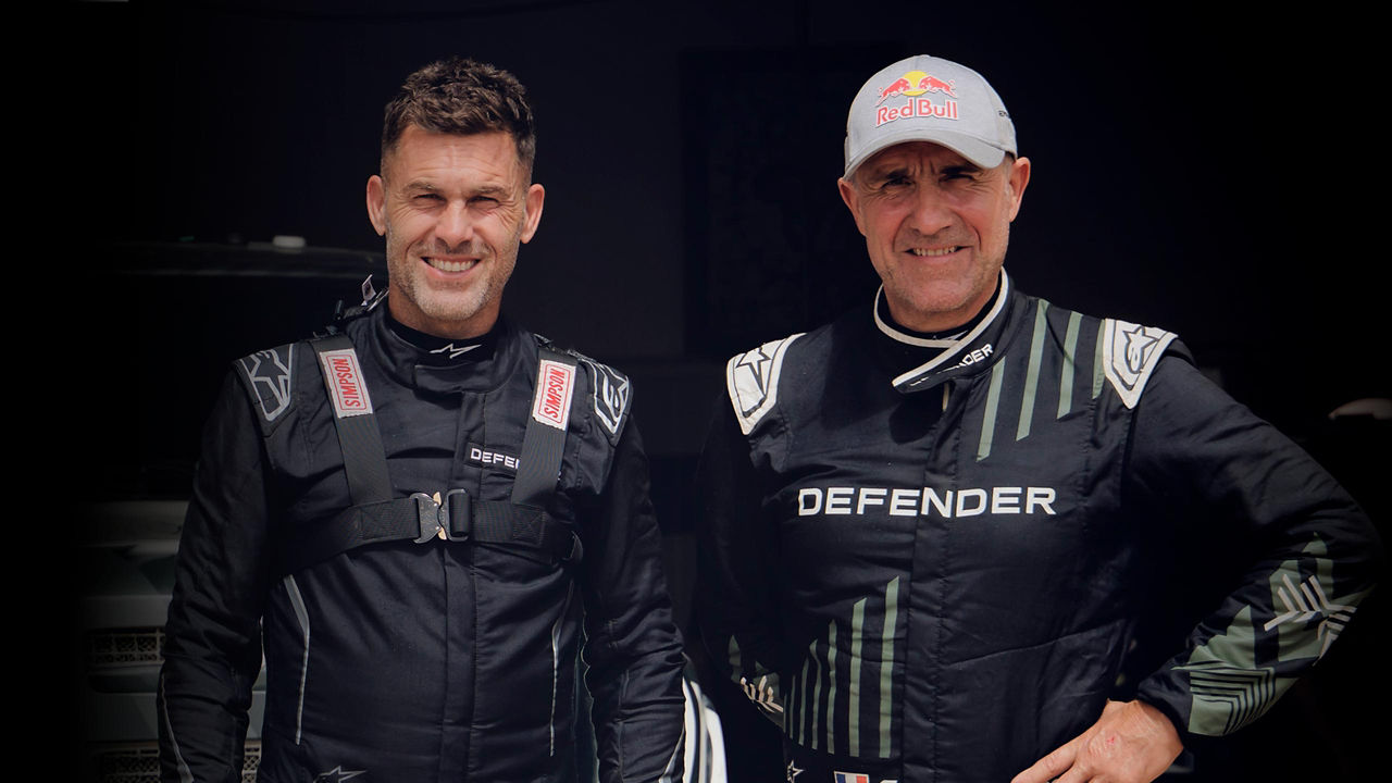 Mika Metge i Stephane Peterhansel