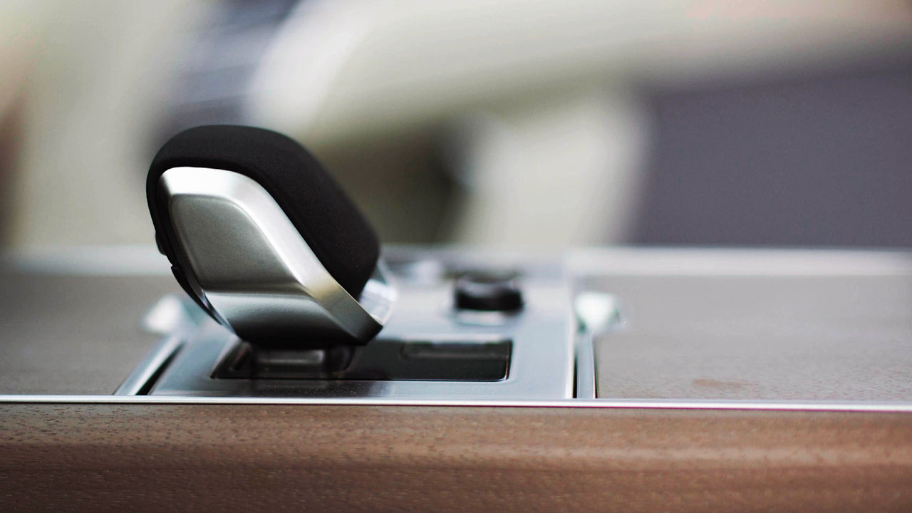 Closeup view of gear