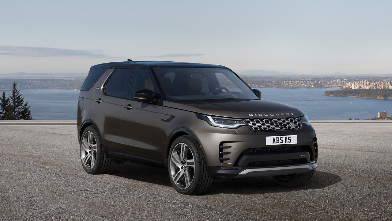 Discovery parked on highway road