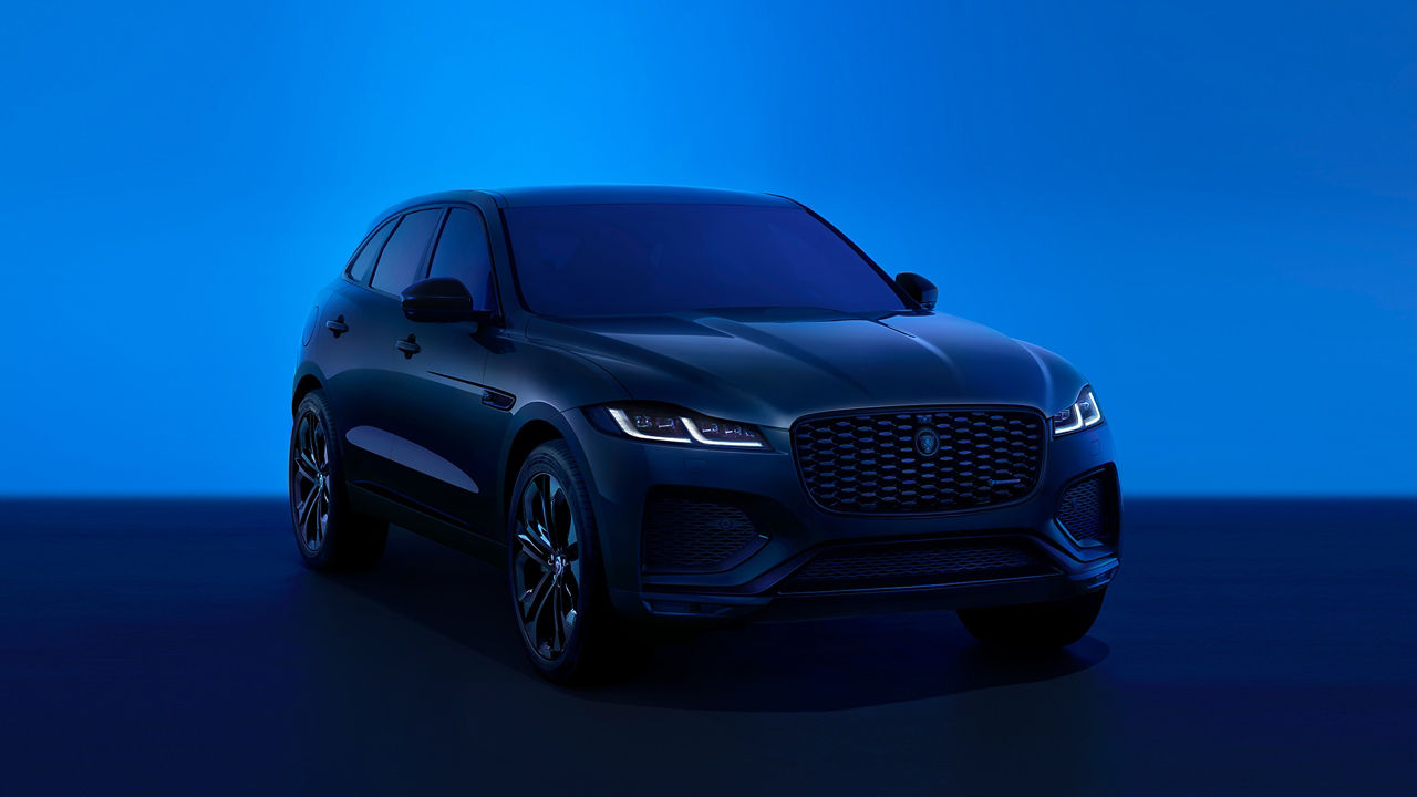 Front view of Jaguar F-PACE