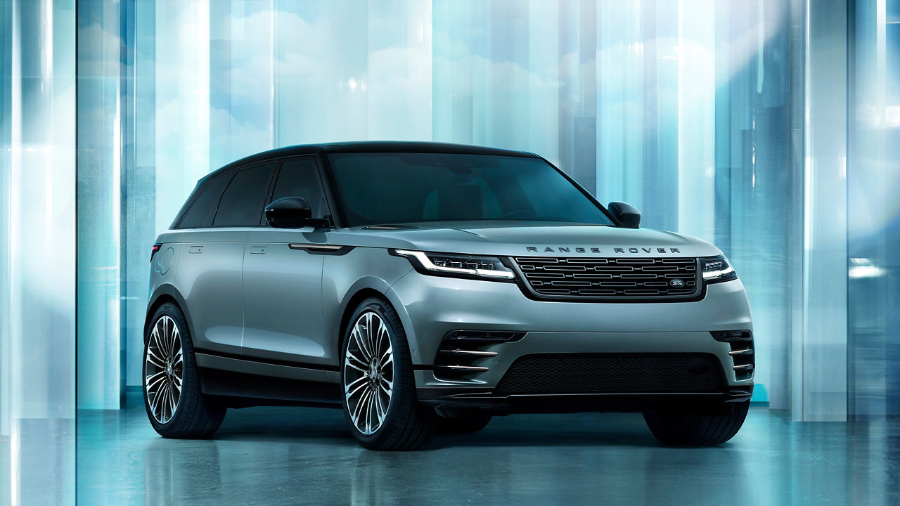 Front view of Range Rover Velar