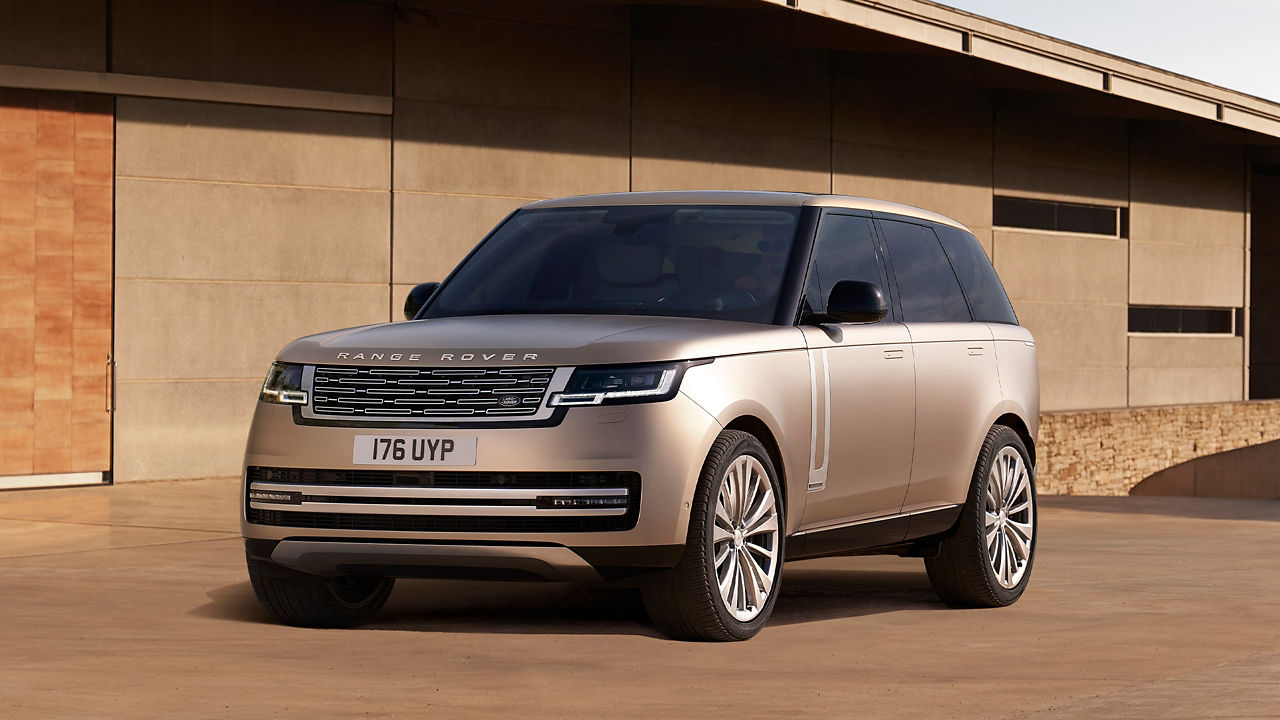 Front view of Range Rover