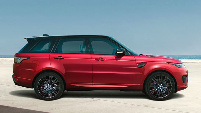 Side profile of the Range Rover Sport (l494)