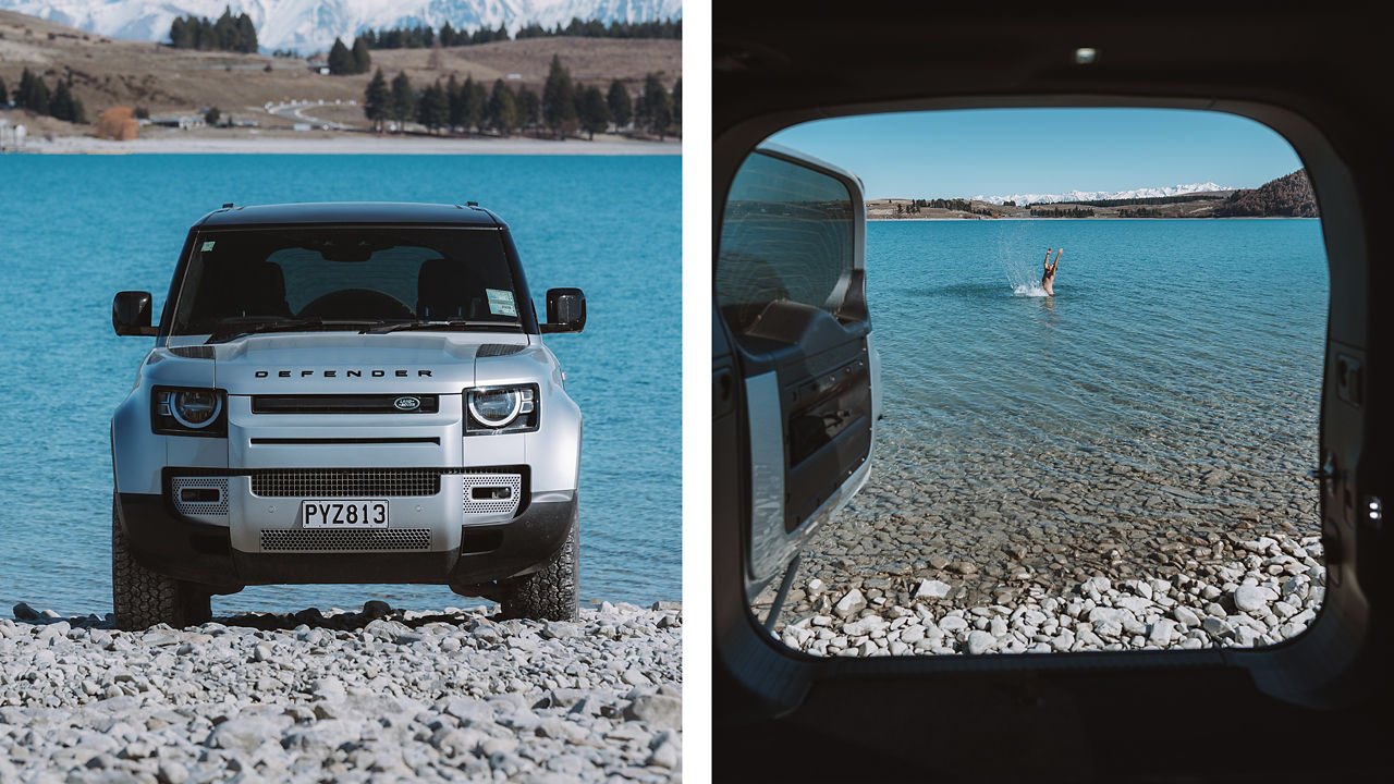 Defender on the Seashore