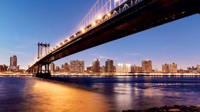 Bridge at night